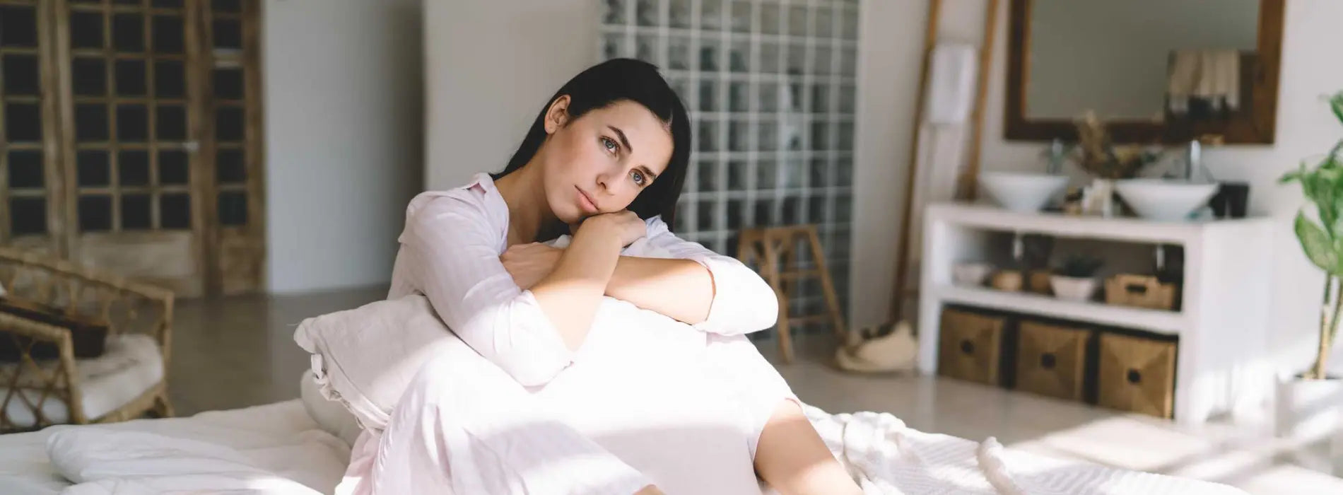 Illustration sensorielle représentant la féminité et le bien-être intime