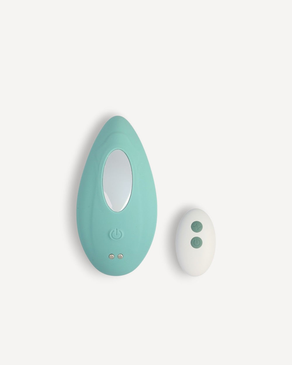 Vibromasseur télécommandé Luna vert de Solena pour pimenter vos jeux à deux à tout moment.
