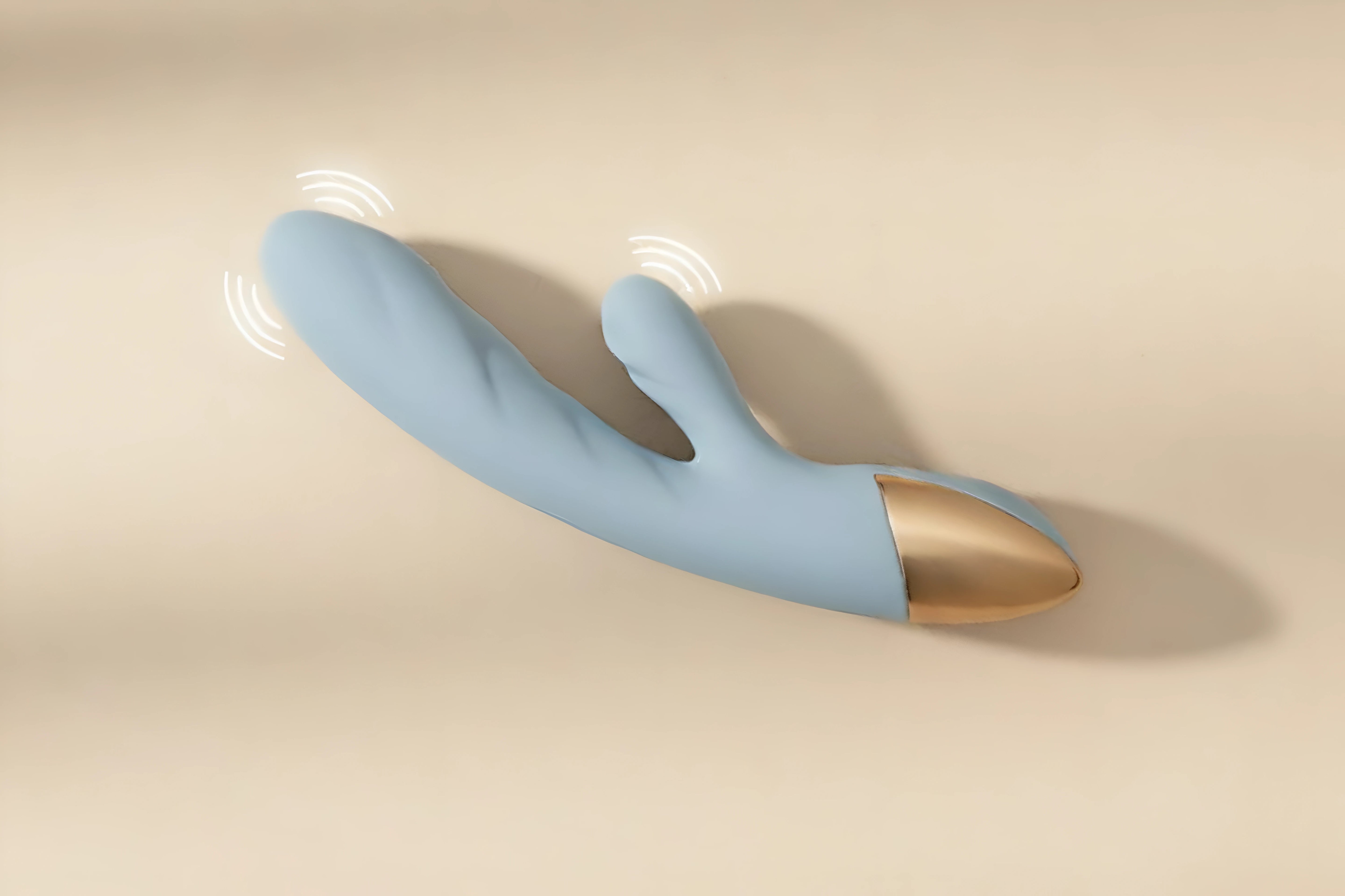 Nola Vibromasseur Chauffant de Solena montrant des vibrations