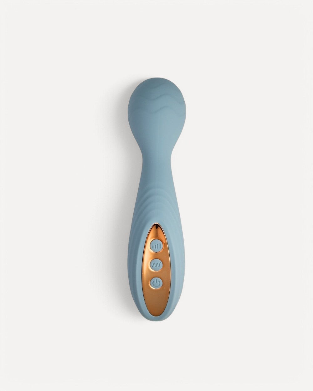 Wand masseur Dara bleu de Solena, parfait pour des massages relaxants et une stimulation intense.