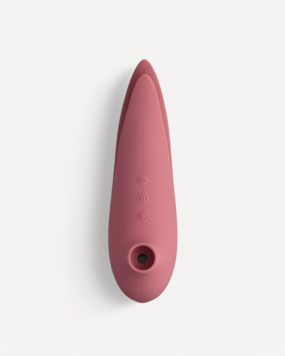 Vibromasseur 2-en-1 Nina rose de Solena avec vibrations et succion pour une stimulation complète.